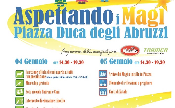 La locandina dell'evento