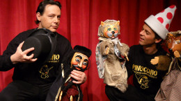 Andrea Bertinelli e Vioris Sciolan del Teatro Umbro dei Burattini