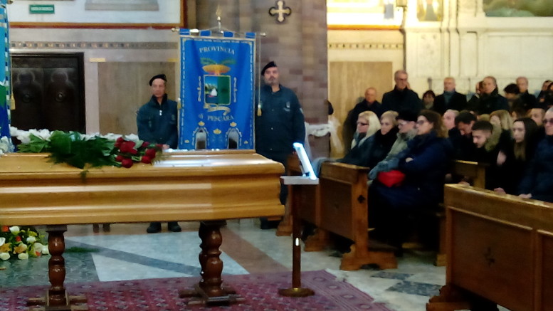 Il feretro in Chiesa