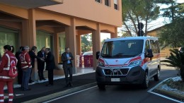 Il nuovo mezzo della Croce Rossa