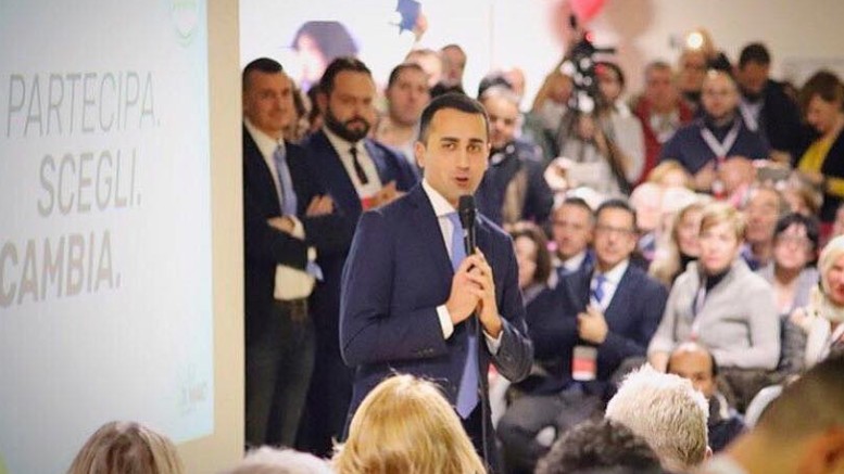 Luigi Di Maio a Pescara