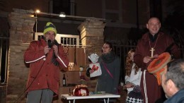 Mentre si festeggia Sant'Antonio