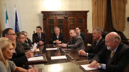 Un momento della riunione