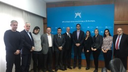 I firmatari del protocollo d'intesa Hadriaticum