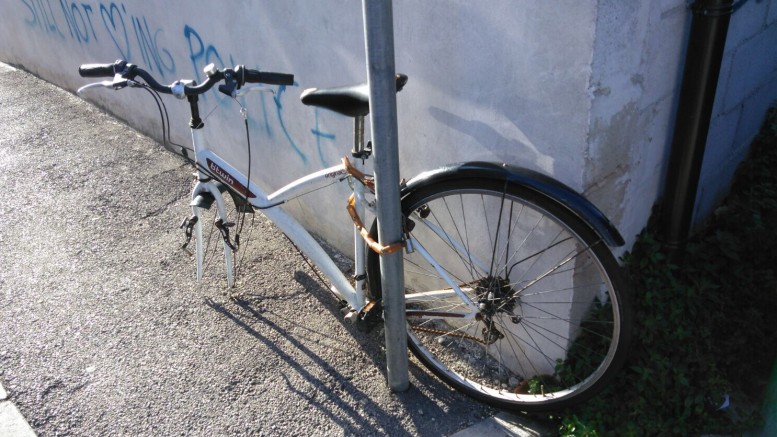 Le carcasse di bici abbandonate