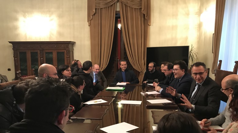 Riunione per il mercato
