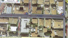 la piantina dei parcheggi