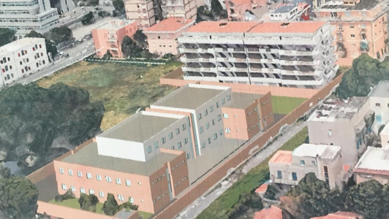 rendering caserma