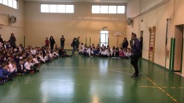 Il portiere Mammarella incontra gli studenti