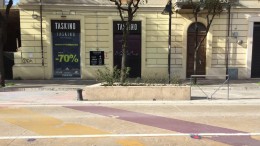 Il tratto di corso vittorio interessato dai lavori
