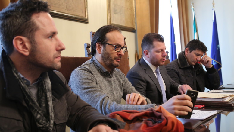 L'assessore all'Istruzione Giacomo Cuzzi