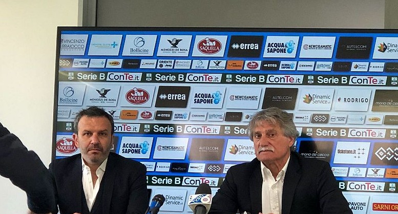 Giuseppe Pillon insieme con il DS Leone