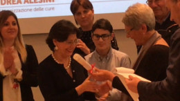 Il momento della premiazione