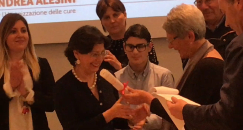 Il momento della premiazione