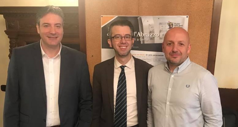 L'Assessore Di Iacovo con gli organizzatori