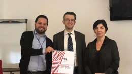 L'assessore Di Iacovo, insieme con il Presidente Nazionale Arci