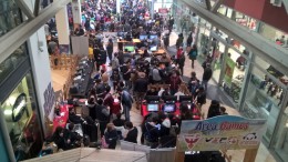 Le persone accorse all'Arca di spoltore