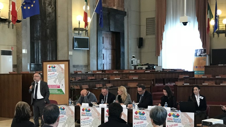 Una fase dell'evento