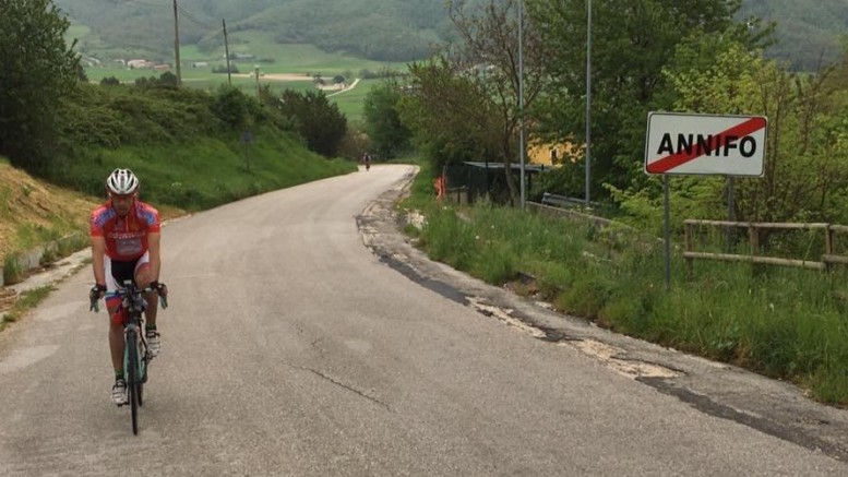 Lavori per la X tappa del Giro