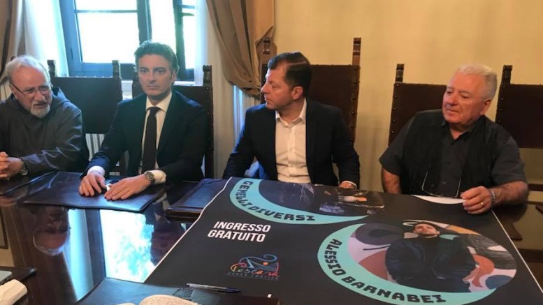 Un momento della conferenza stampa