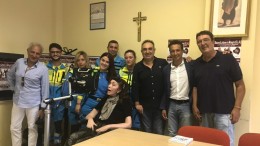 Foto di gruppo con Paola Mastrangelo