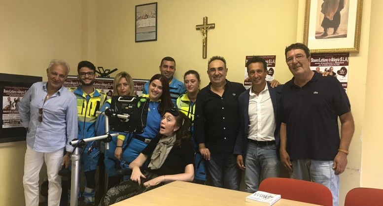 Foto di gruppo con Paola Mastrangelo