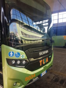 dettaglio bus metano