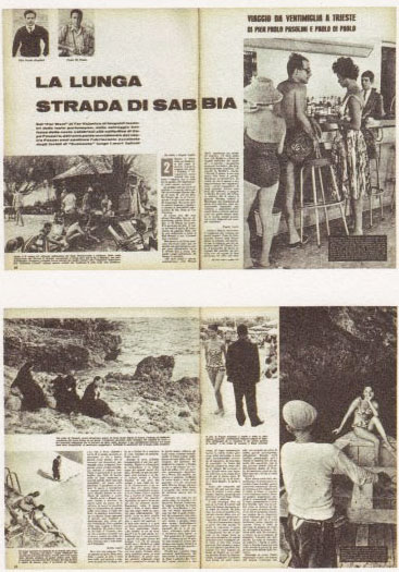 la lunga strada di sabbia