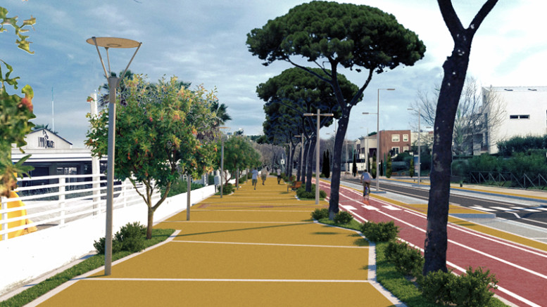 lungomare sud pista ciclabile