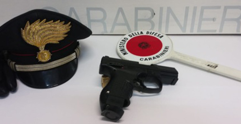 pistola sequestrata