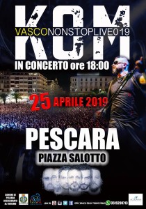 Kom concerto 25 aprile a Pescara