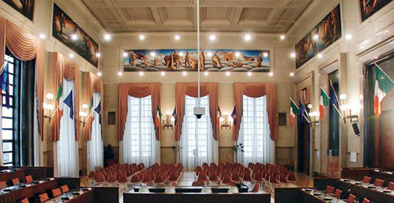 sala giunta comunale