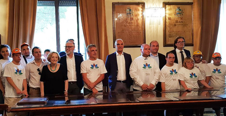 giardino sensoriale villa de riseis