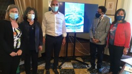 Foto di gruppo con sindaco Masci1