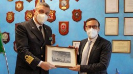 prefetto pescara visita la direzione marittima