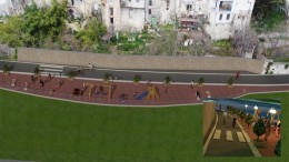 rendering area
