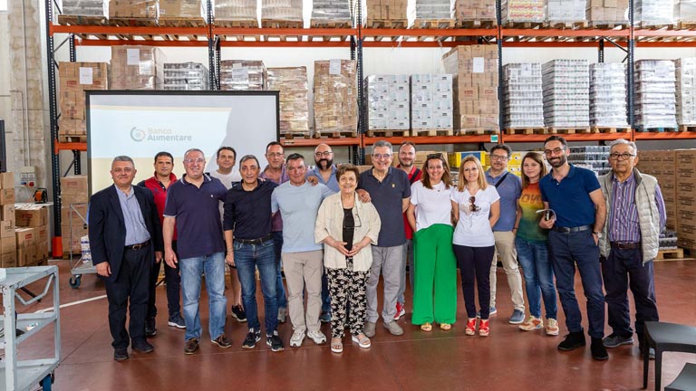 staff del banco alimentare abruzzo