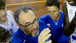 Coach Stefano Vanoncini pescara basket