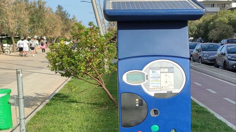 colonnina parcheggio