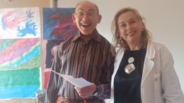 dott.ssa Bruna Silvidii con Domenico