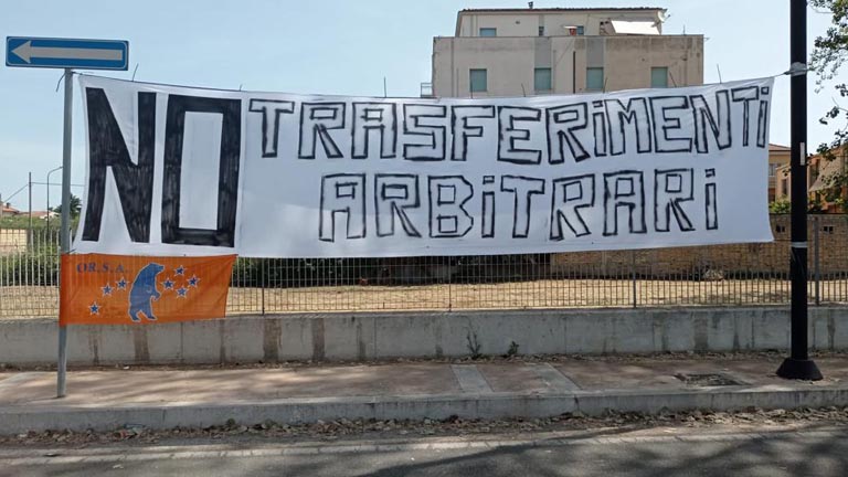 orsa trasporti protesta