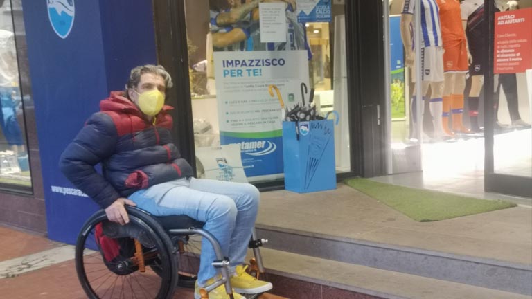ostacoli per disabili