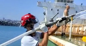 incendio su nave