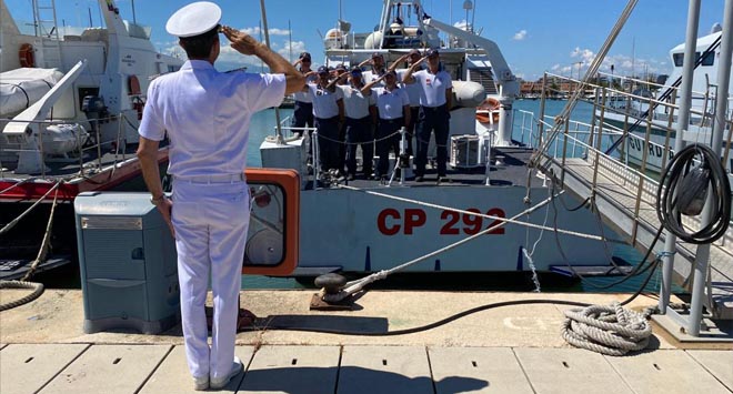 guardia costiera motovedetta CP292 Pescara