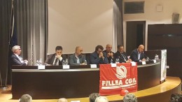 Pescara tavola rotonda con il segretario nazionale Fillea Cgil