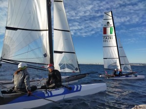 Equipaggi campioni su Nacra 15