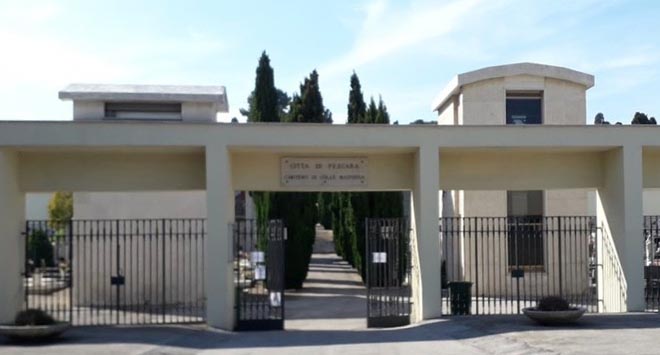 cimitero pescara colli