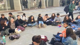 flash mob studenti D'Annunzio di Pescara