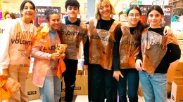 volontari del banco alimentare