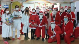 babbo natale in moto